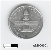 阿根廷一披索硬幣藏品圖，第2張